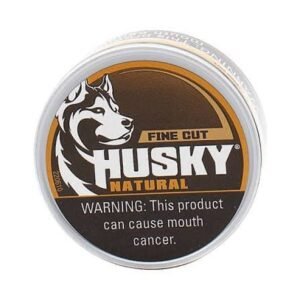 Husky Natural Fine Cut Chewing Tobacco made in USA, 4 x 5 can rolls, 680 g total. Ships free!