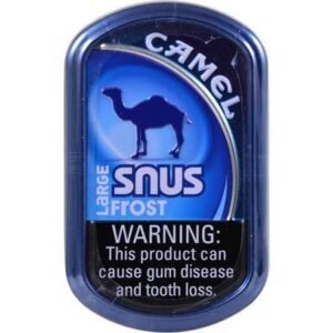 Camel Snus Frost Large Pouches Tobacco made in USA, 50 x 15.02 g tins. Ships free!