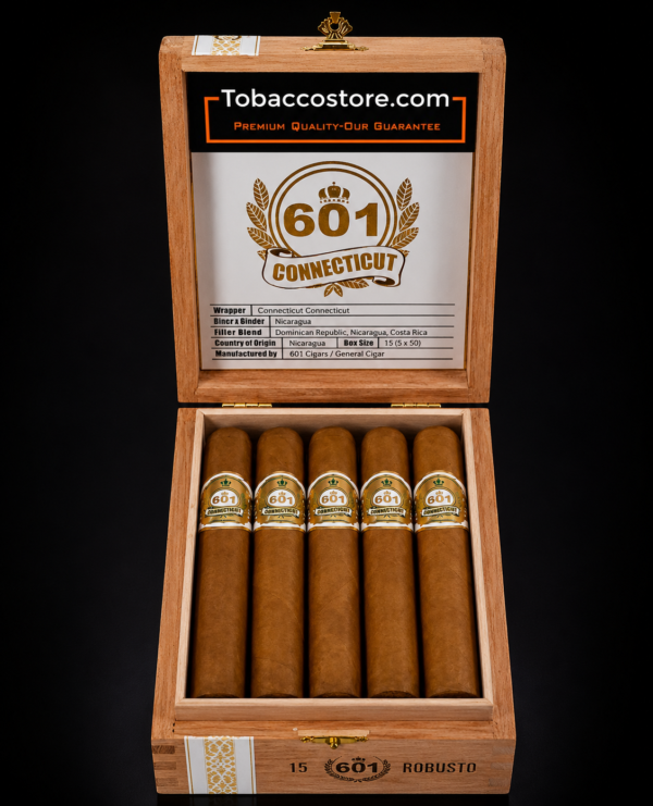 Buy 601 White Label Robusto Cigars Online