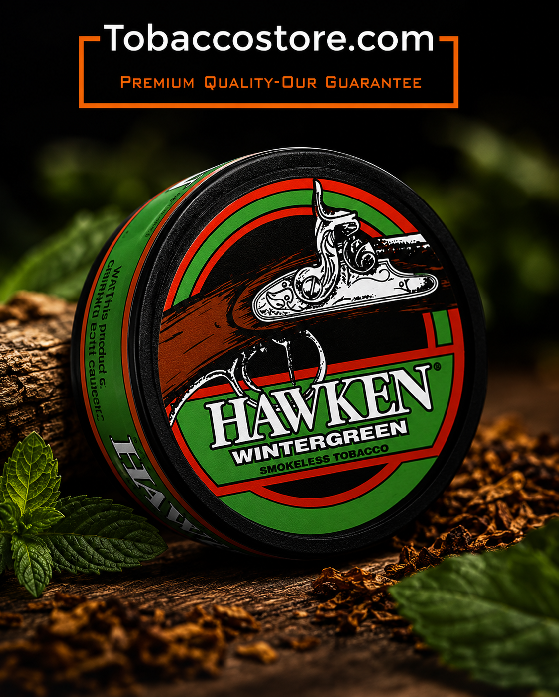 Buy Hawken Wintergreen Chewing Tobacco Online Buy Hawken Wintergreen Chewing Tobacco Online