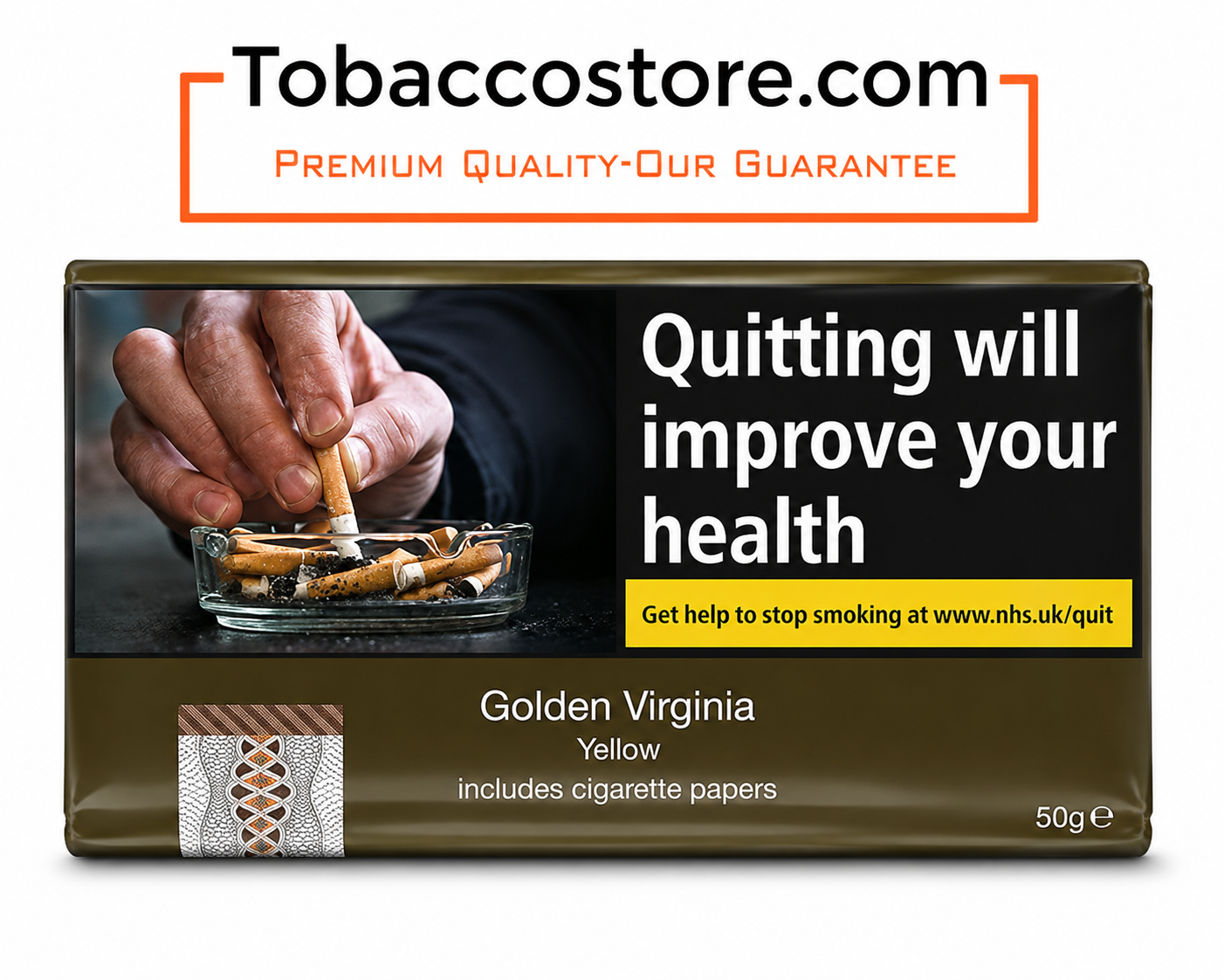 Buy Golden Virginia Yellow Hand Rolling 50gm Online Buy Golden Virginia Yellow Hand Rolling 50gm Online