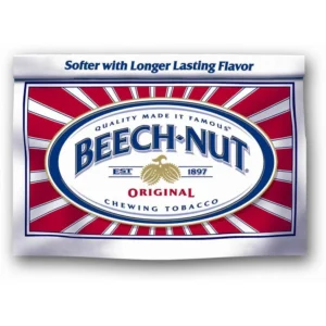 Beech-Nut Moonshine Chewing Tobacco made in USA, 10 x 85 g pouches, 850 g total. Free shipping!