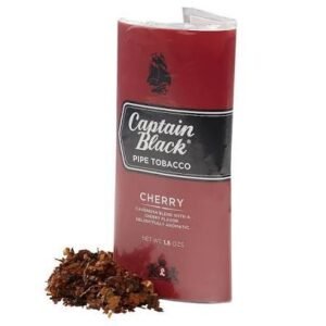 Captain Black Cherry pipe tobacco. 24 x 42g pouch, 1008 g total. Free Shipping!