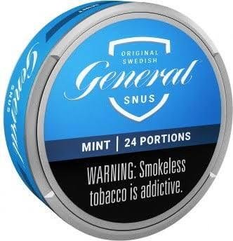 General-Mint-Snus-Tobacco.-20-cans.-Free-shipping_