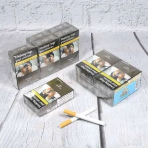 JPS Bright Kingsize – 10 packs of 20 cigarettes (200)